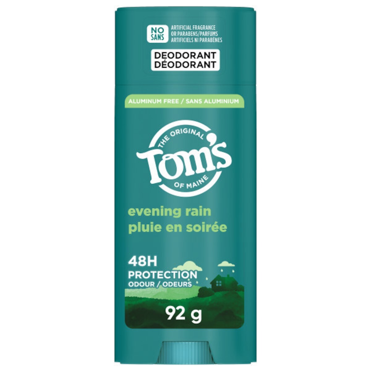 Déodorant naturel Pluie en soirée, Sans aluminium