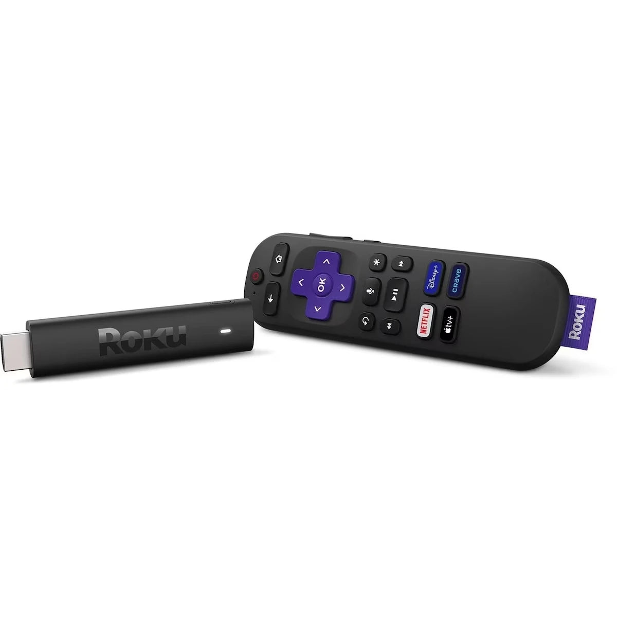 Streaming Stick 4K | Lecteur de « streaming » avec télécommande vocale et Wi-Fi longue portée
