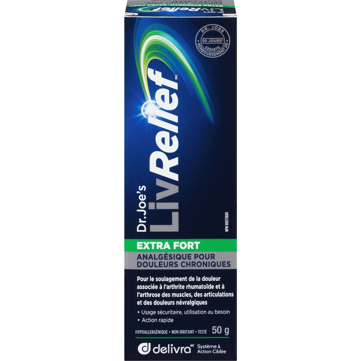 Extra Fort Crème Analgésique Contre Les Douleurs Chroniques 50g