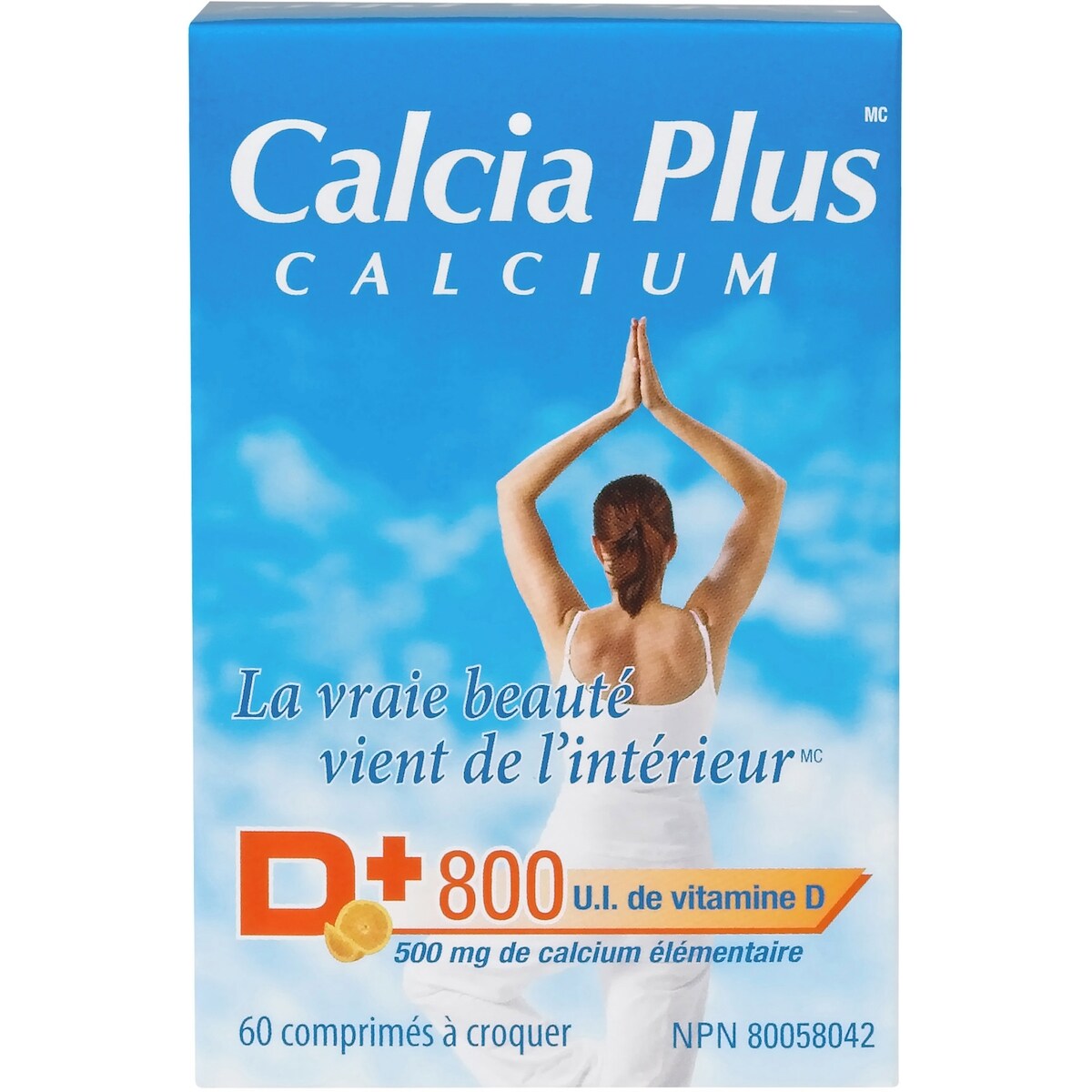 Plus Calcium D+800 Orange