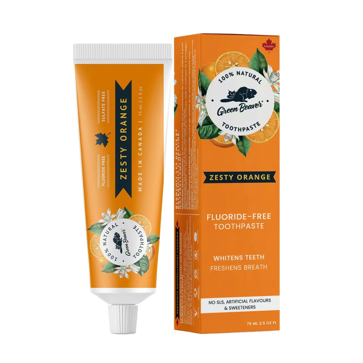 Dentifrice Orange Fruitée
