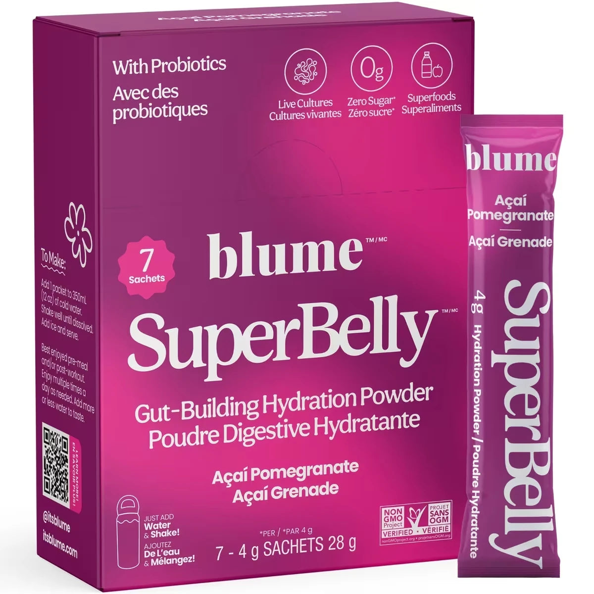 SuperBelly digestive hydratante