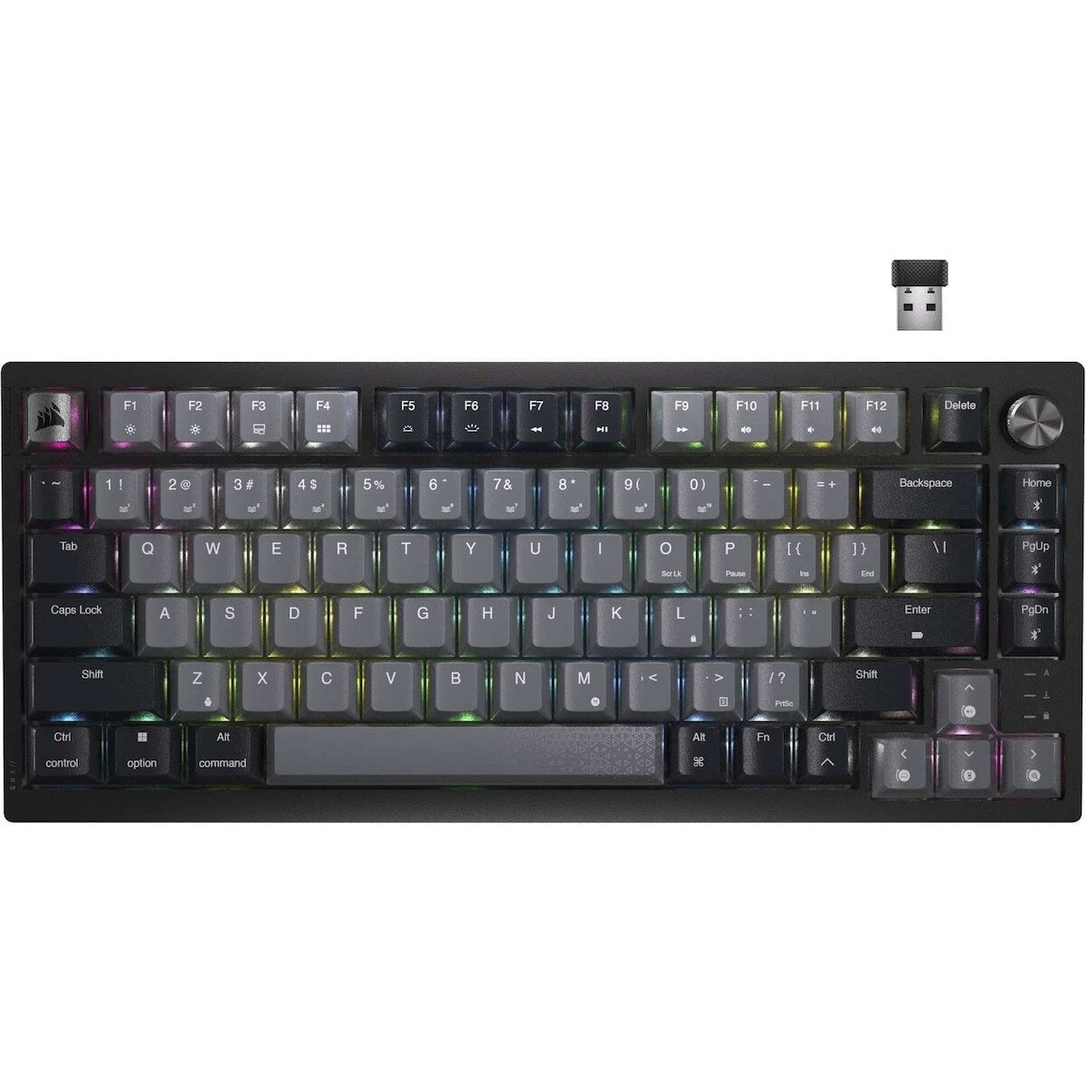 Clavier de jeu mécanique sans fil K65 Plus RVB