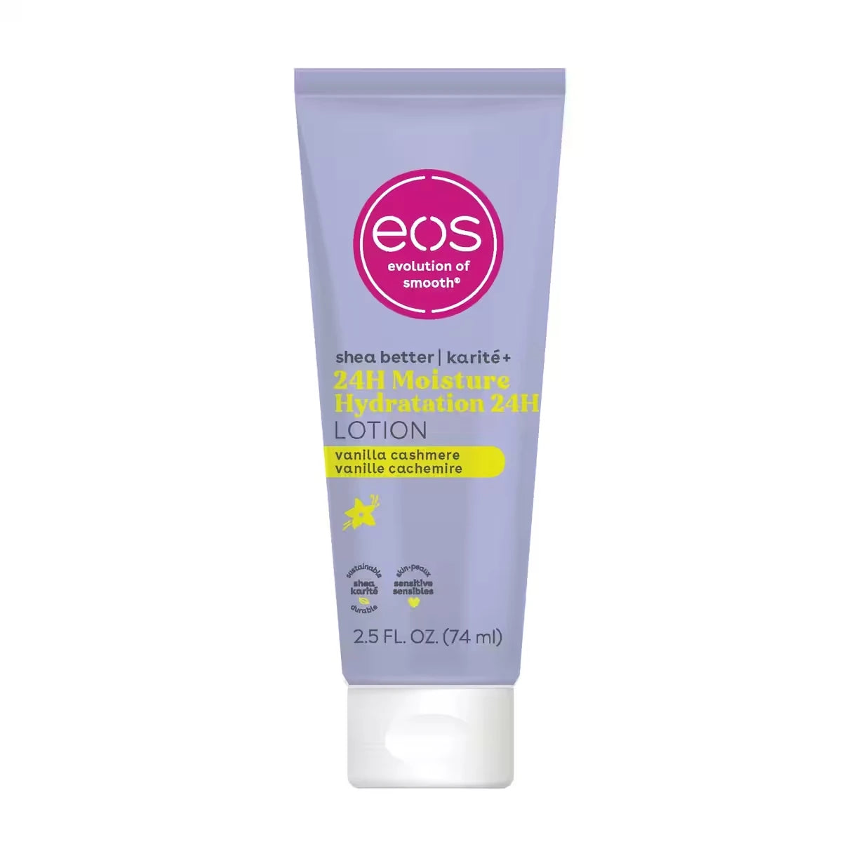 Shea Better 24H Moisture Body Lotion, Vanilla Cashmere, Travel Size