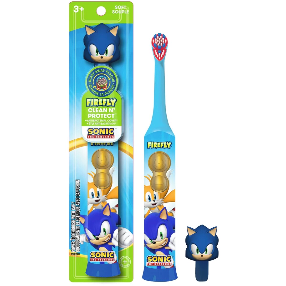 Brosse A Dents Rotative 3d Sonic Hedgehog
