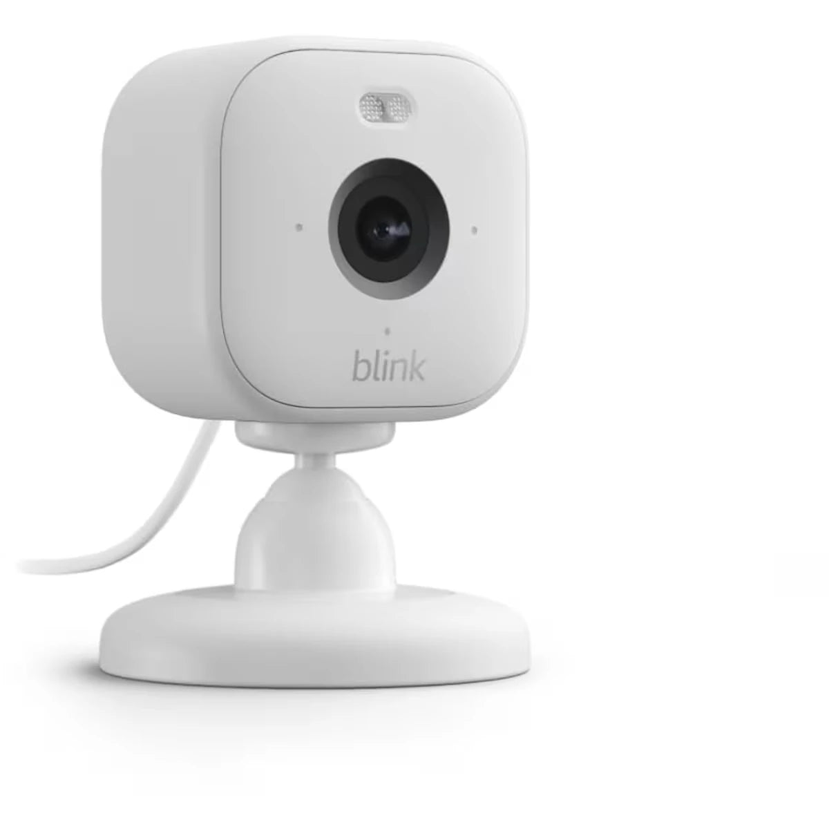 Caméra de sécurité intelligente enfichable Blink Mini 2, nouveau modèle, blanc
