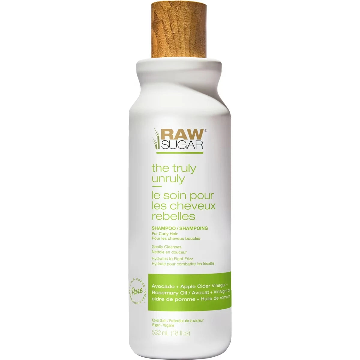 le soin pour les cheveux rebelles - Avocat + Vinaigre de cidre de pomme + Huile de romarin shampoing