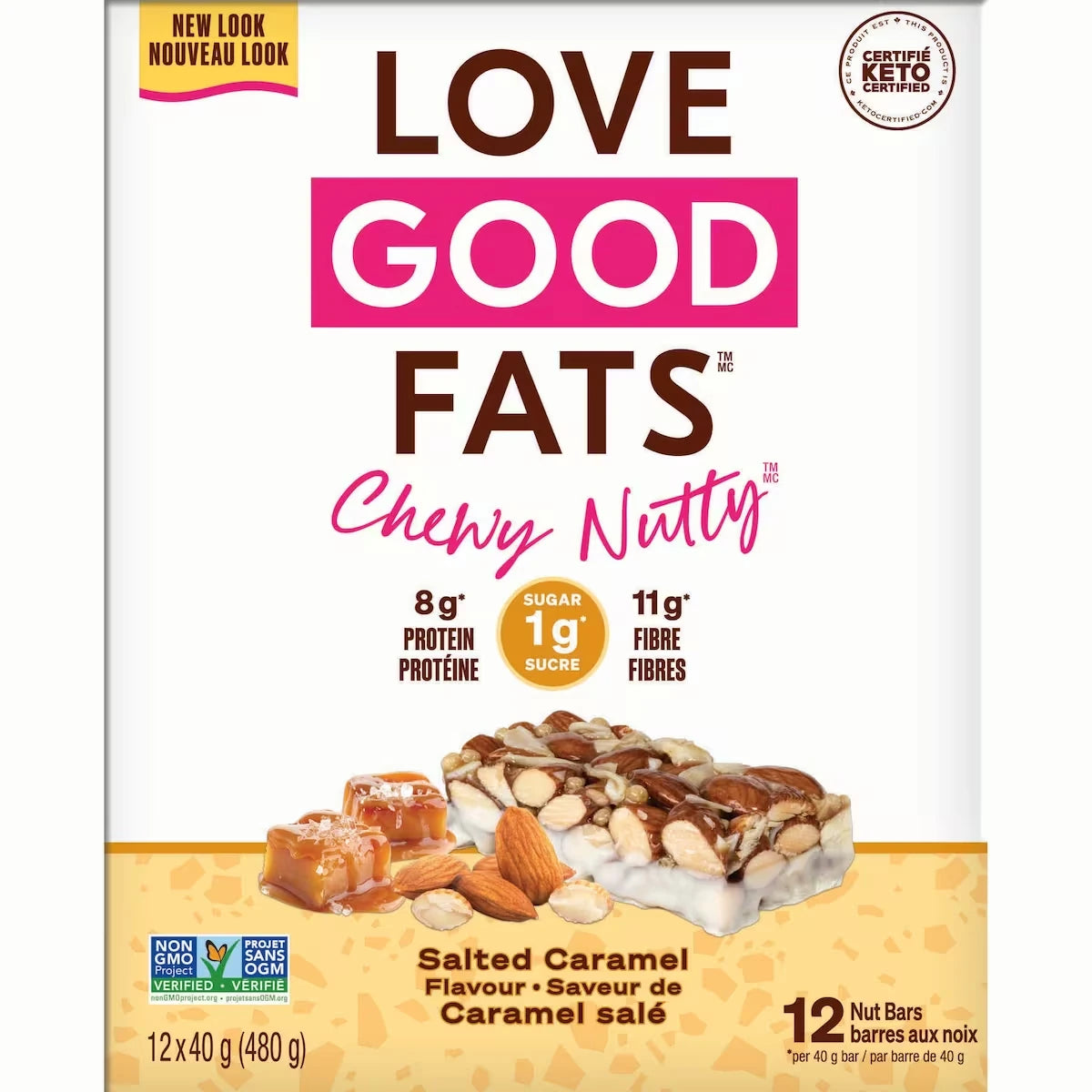 Love Good Protein Snack Saveur de Caramel Salé