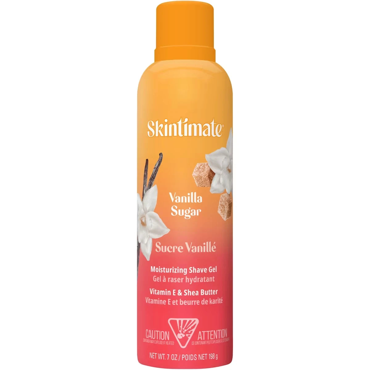 Gel à raser pour femmes au parfum de sucre vanillé