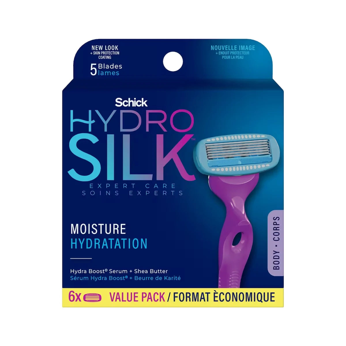 Cartouches de lames Schick Hydro Silk pour femmes