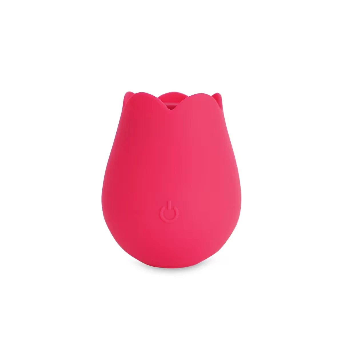 plusOne Rose Vibromasseur pour femme – Stimulateur clitoridien en silicone sans danger pour le corps, étanche, rechargeable par USB et 10 réglages d'impulsion