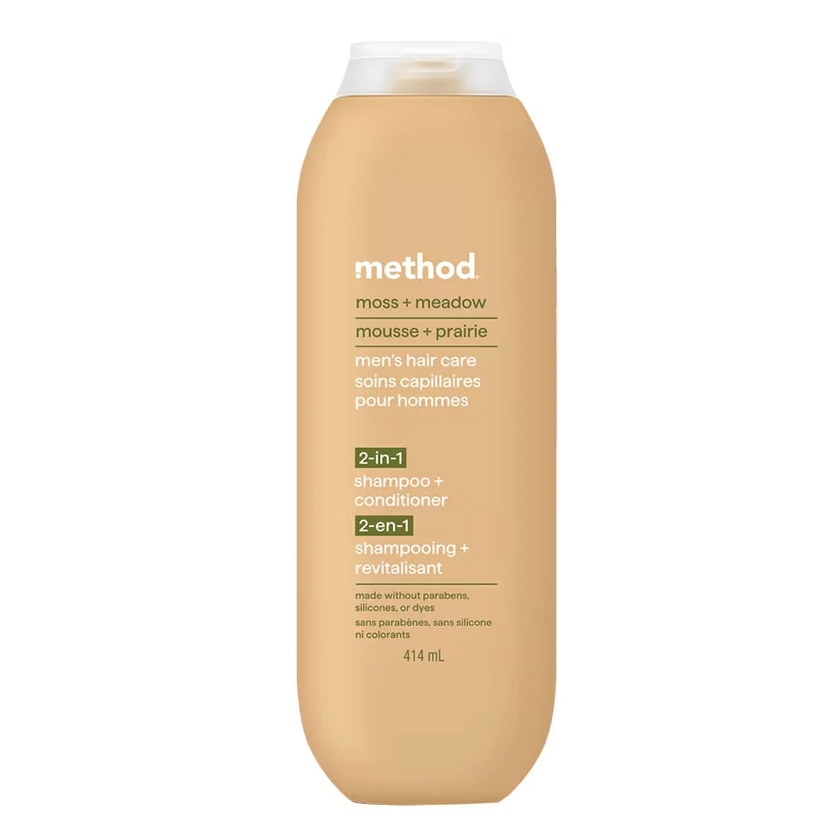 Shampooing et après-shampooing 2 en 1 pour hommes Moss + Meadow