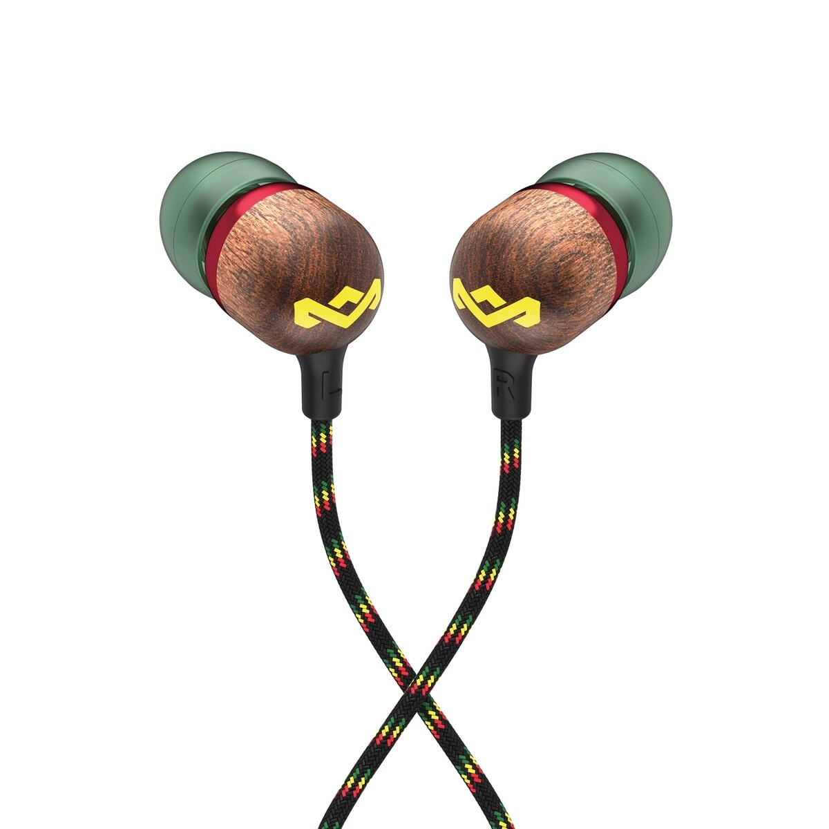 Écouteurs Smile Jamaica avec connexion USB-C -  Rasta