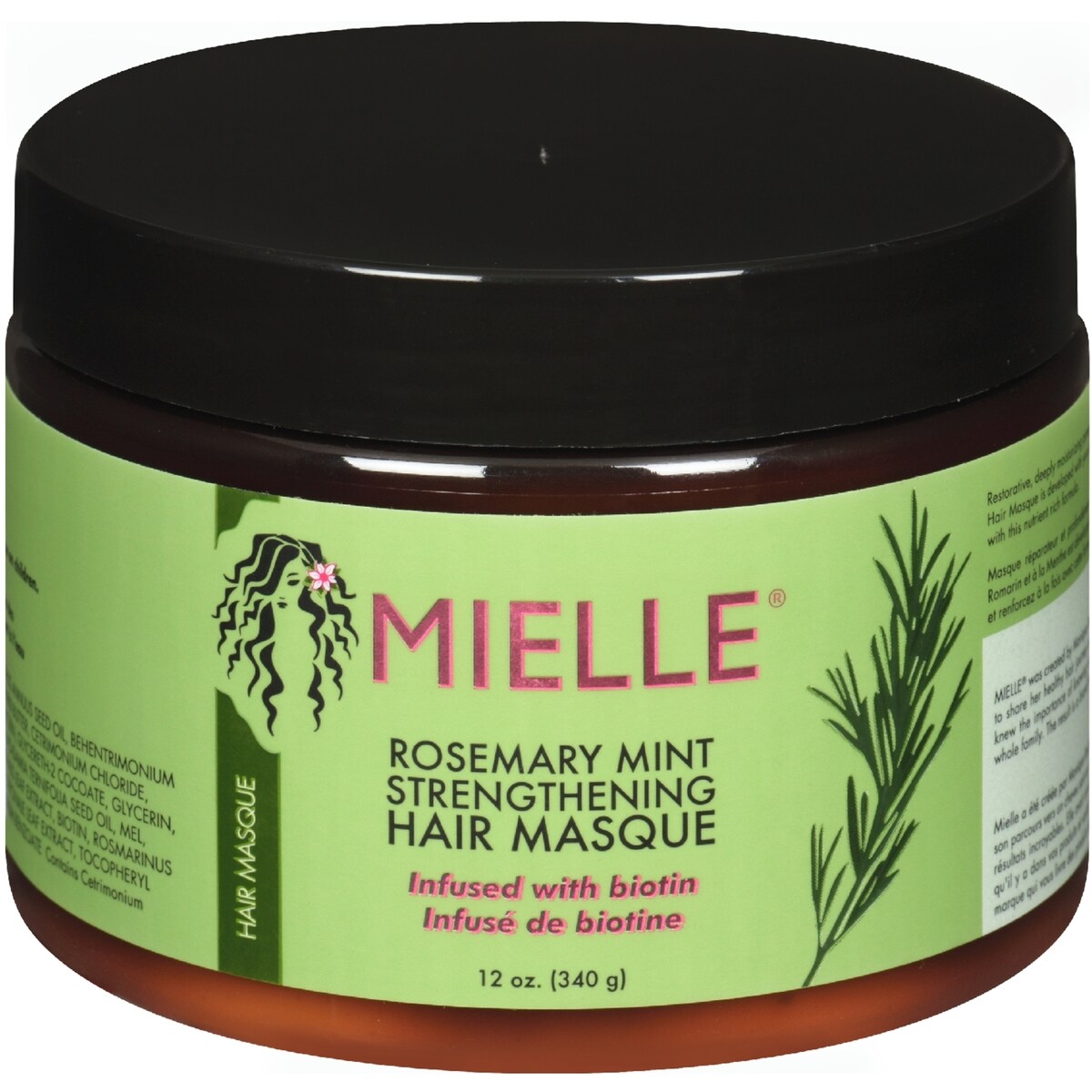 Masque capillaire fortifiant au romarin et à la menthe