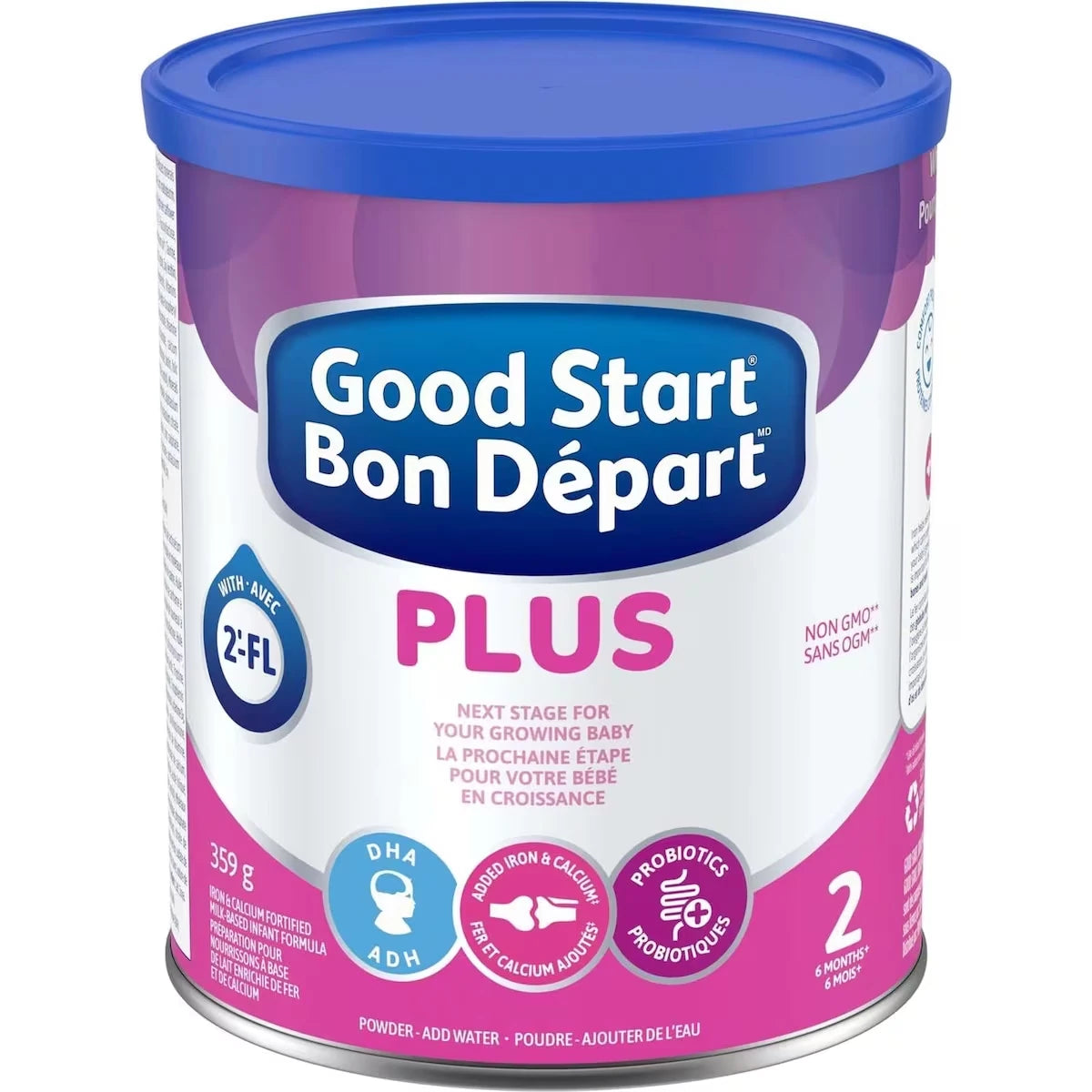 Préparation pour nourrissons Bon Départ Plus 2, en poudre 359g