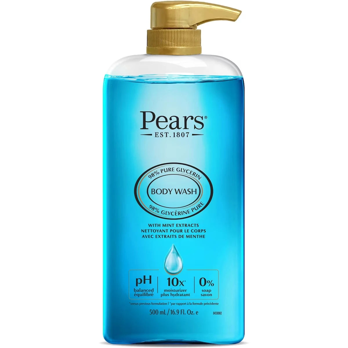 PEARS GEL DOUCHE DE MENTHE