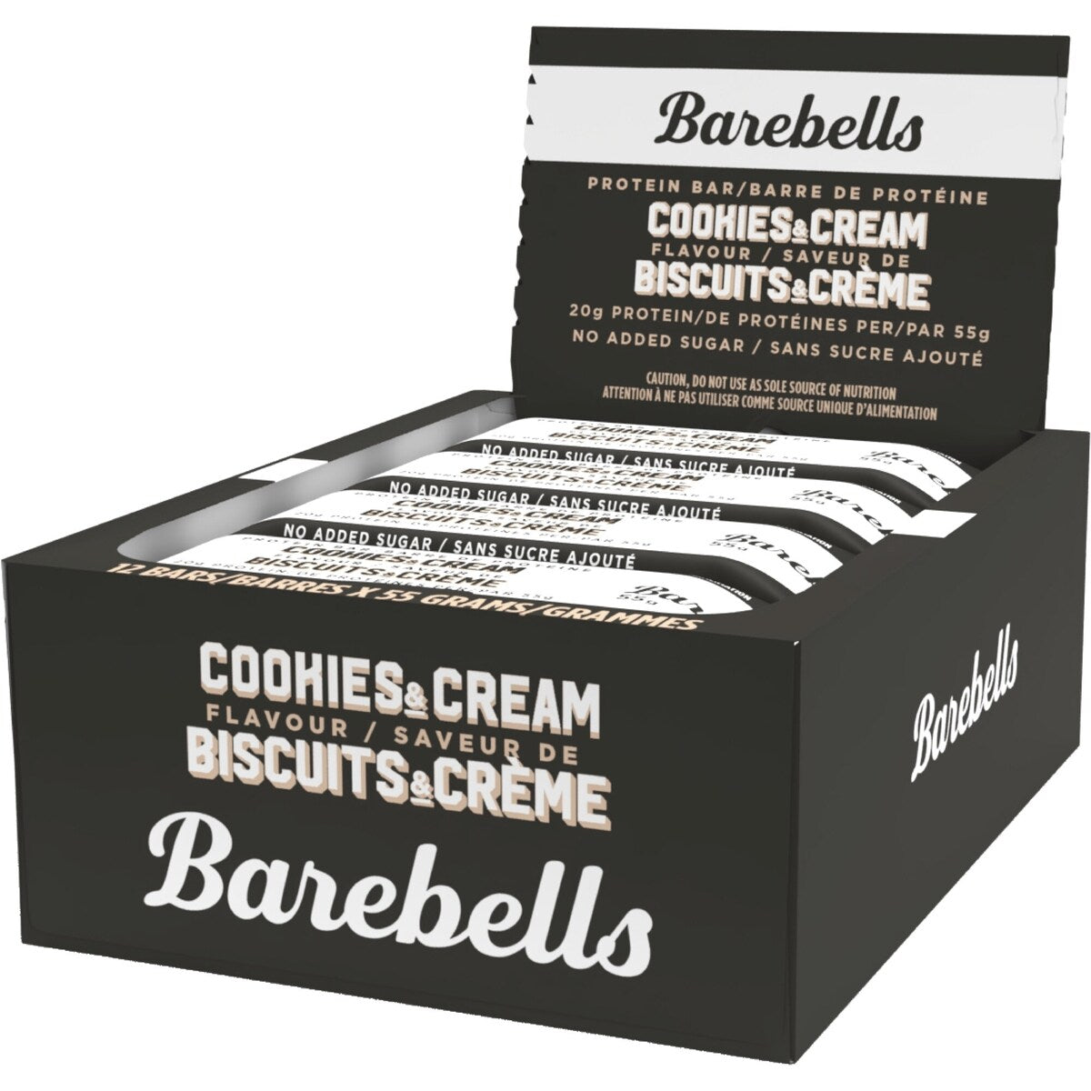 Barre protéinée Cookies and Cream