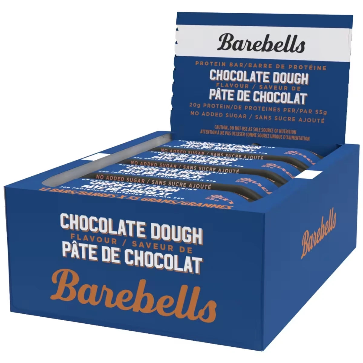 Barre protéinée à la pâte au chocolat