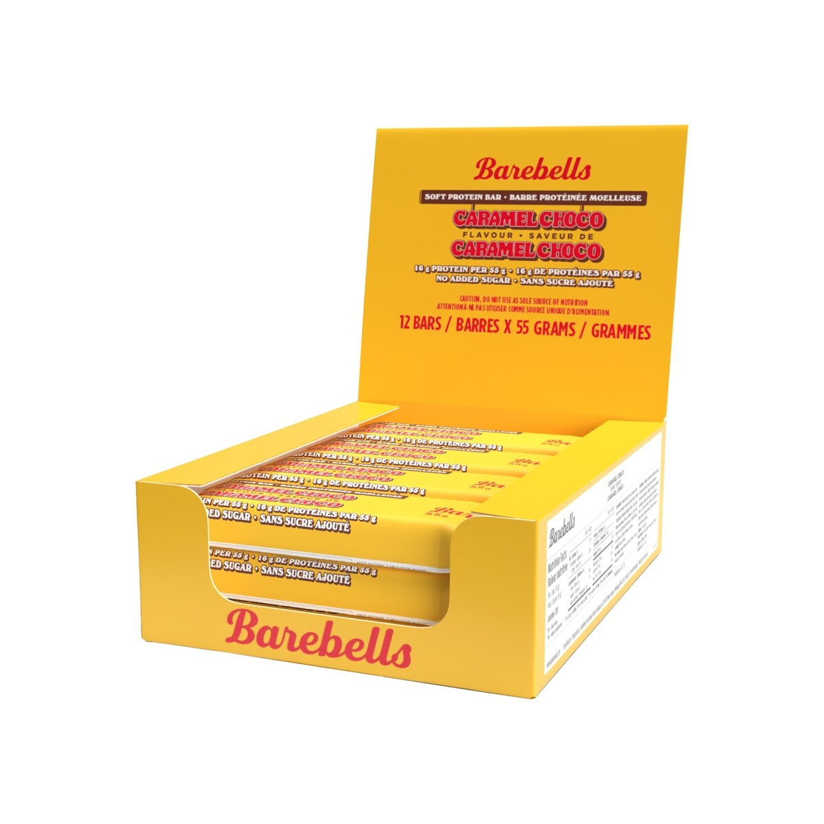 Barre de Proteine Moelleuse Caramel Choco