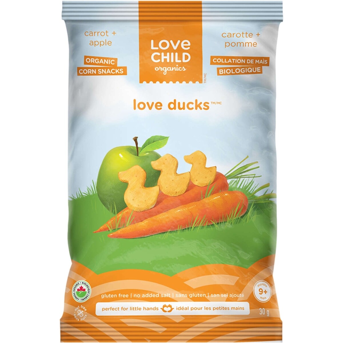 Collation carotte + pomme Love Ducks