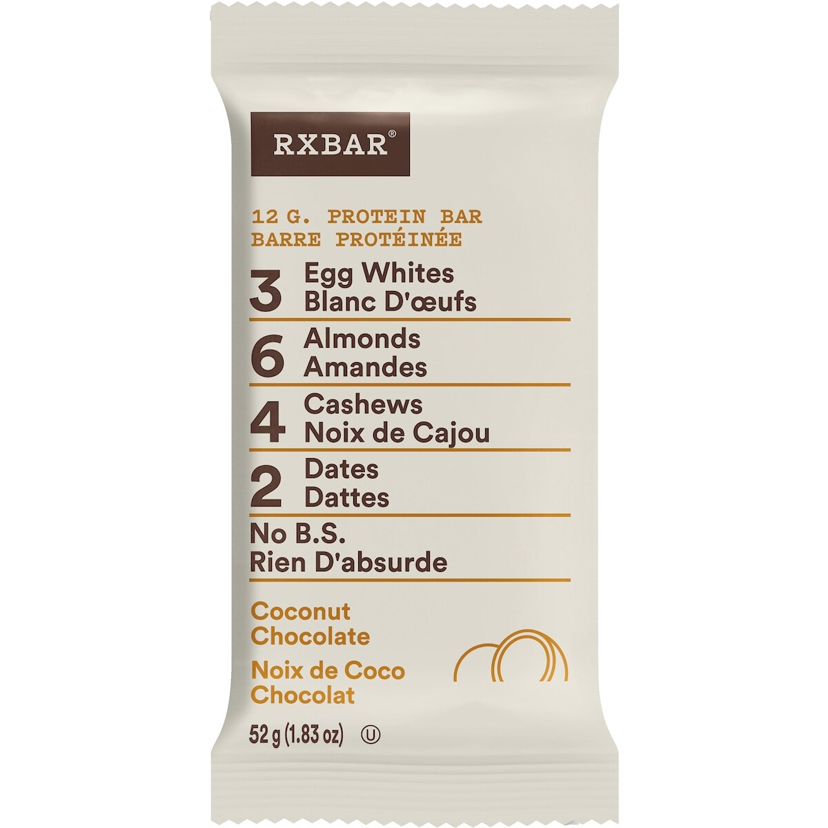 Noix de coco chocolat 12x52g