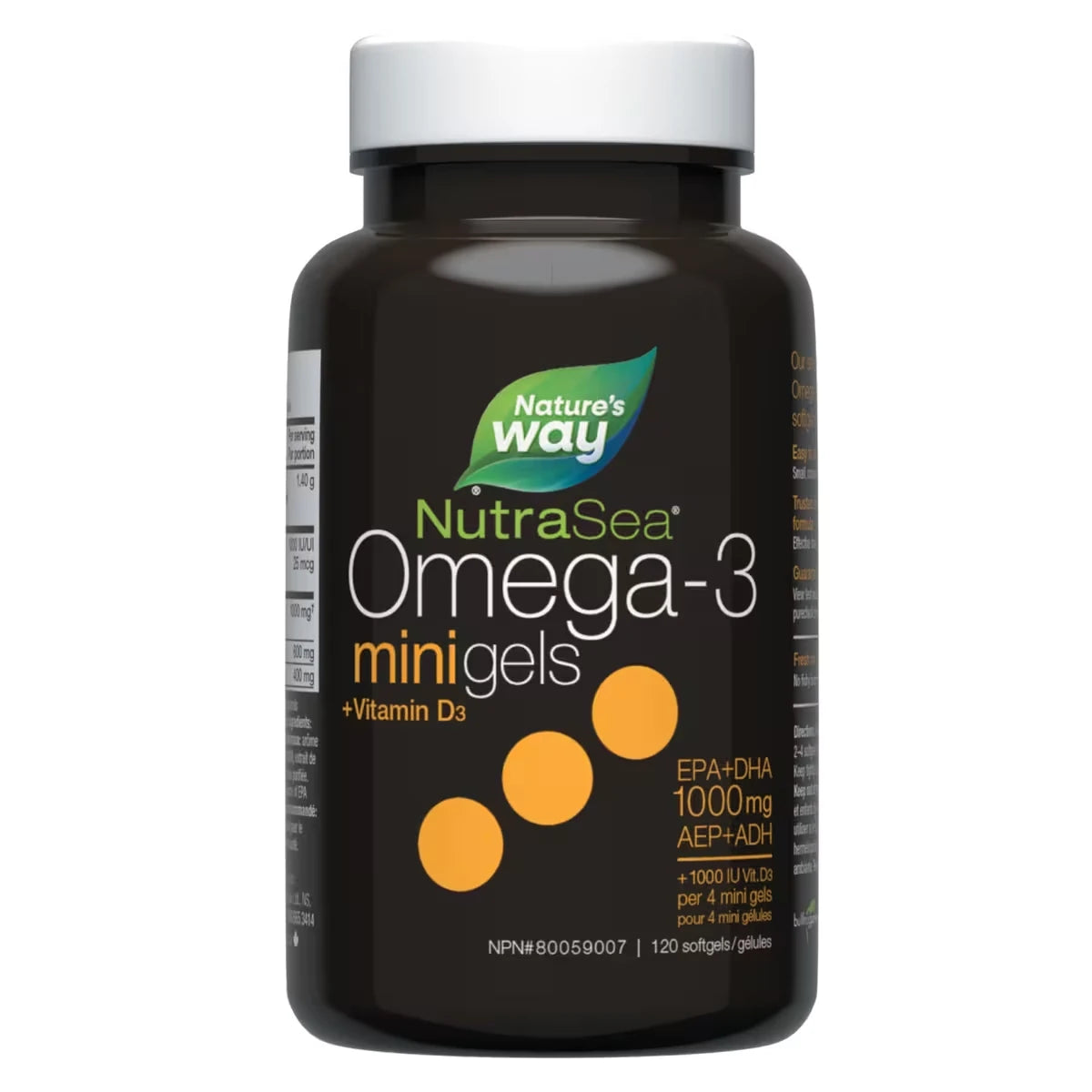 Mini-gels NutraSea + D Oméga-3