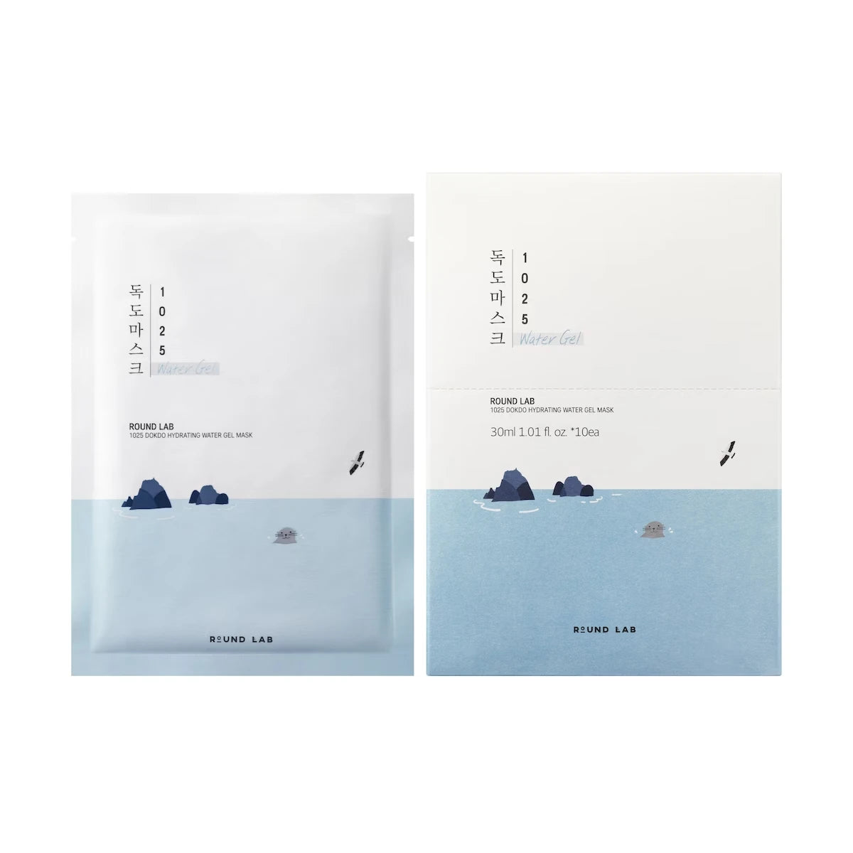 1025 Dokdo Water Gel Mask - 1 BOX / 10 PCS