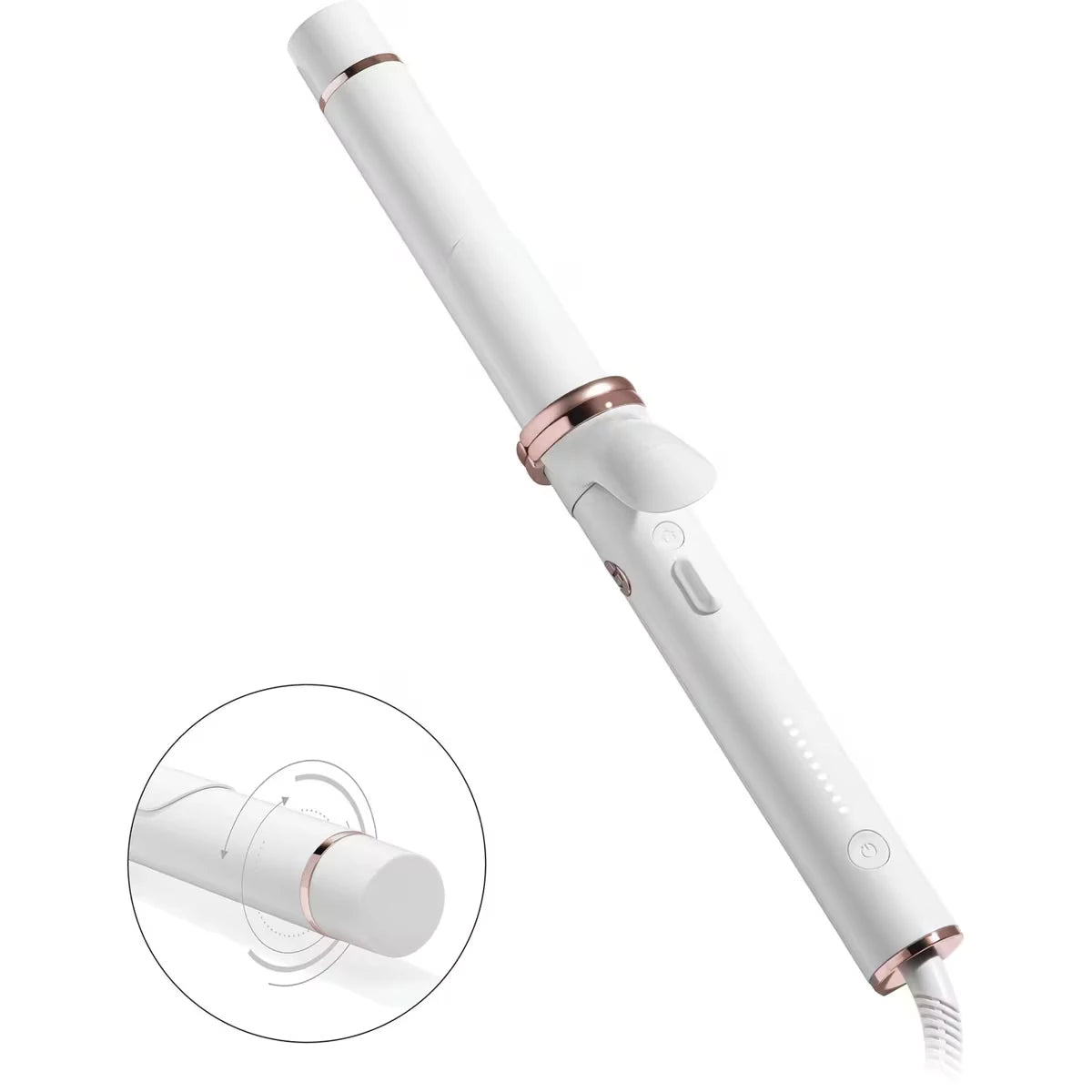 CurlWrap Fer à Friser Rotatif Automatique de 32mm à Long Cylindre