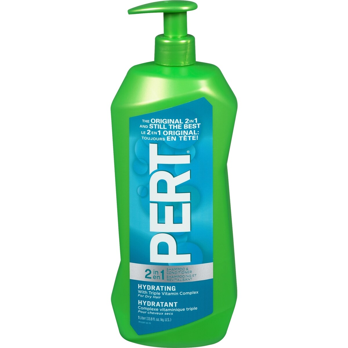 Shampooing et Revitalisant 2-en-1 Hydratante pour cheveux secs