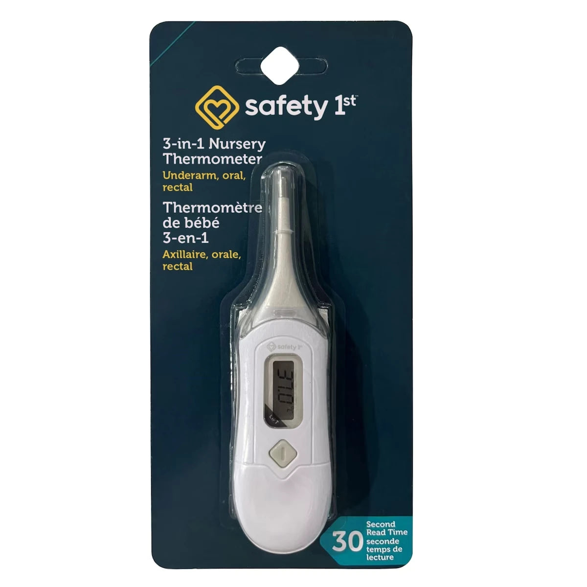 Thermomètre pour chambre de bébé 3-en-1
