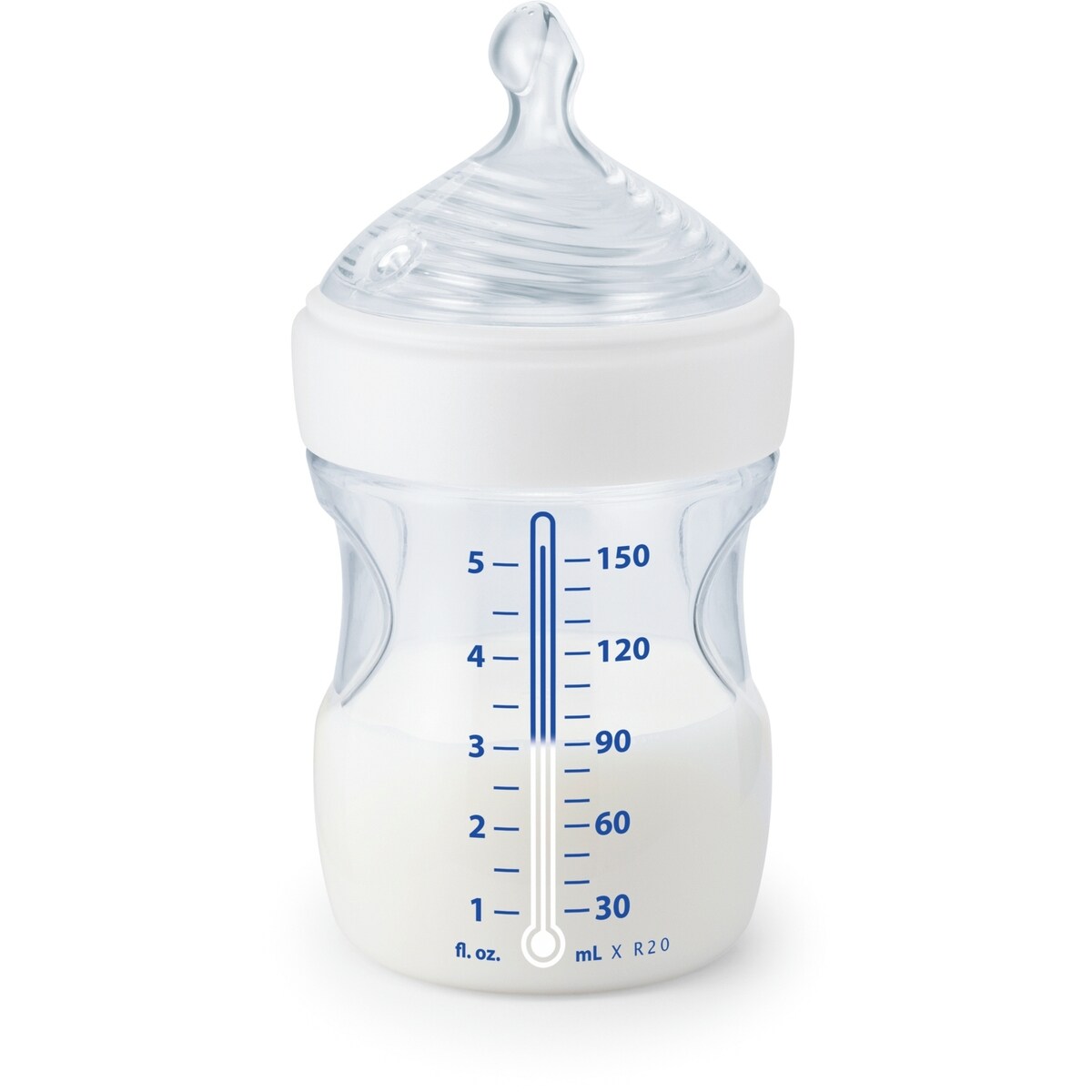 Biberon Simply Natural Avec Temp�Rature S�Re Indicateur, 150 Ml (5 Oz), 1 Pi�Ce