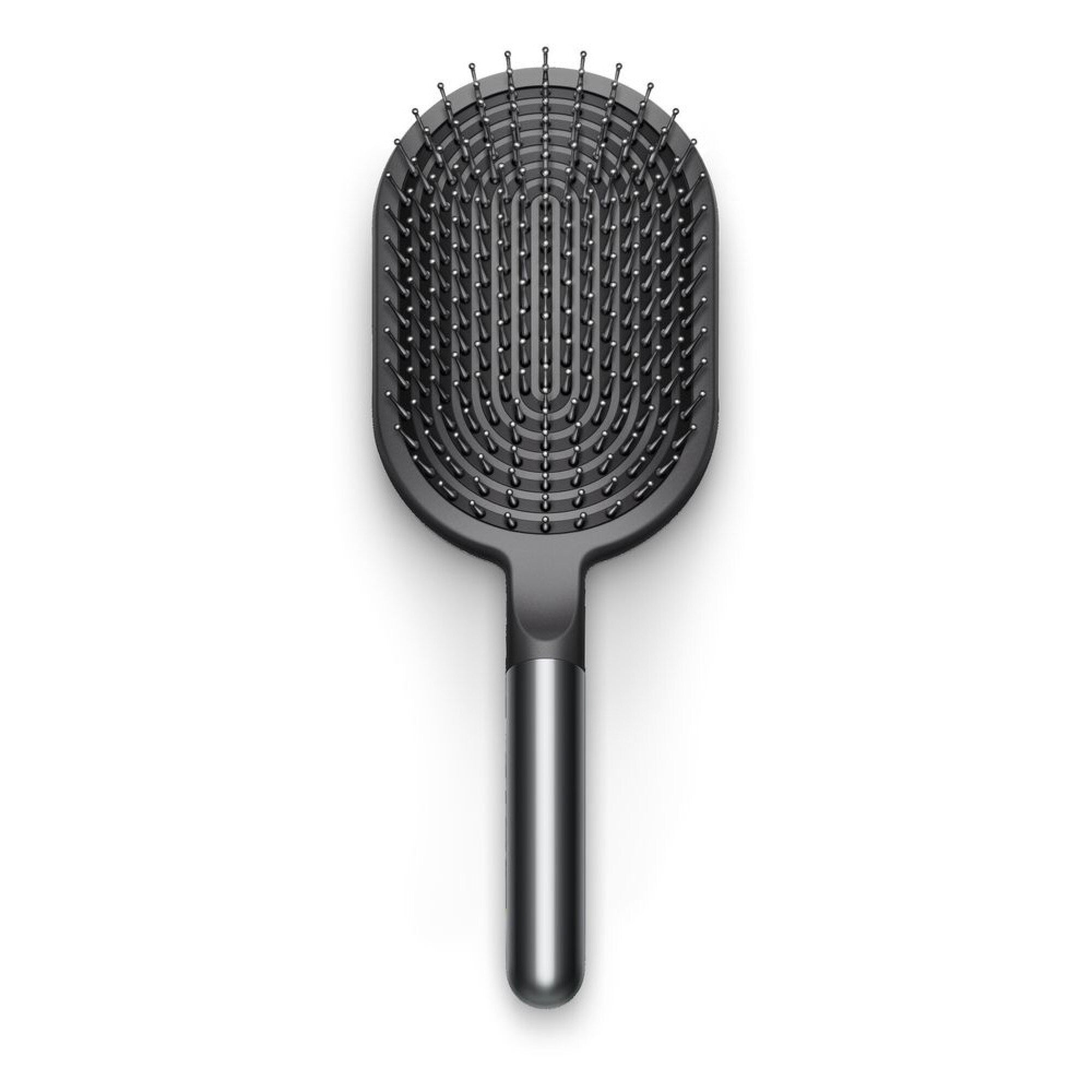 Brosse plate noir/nickel