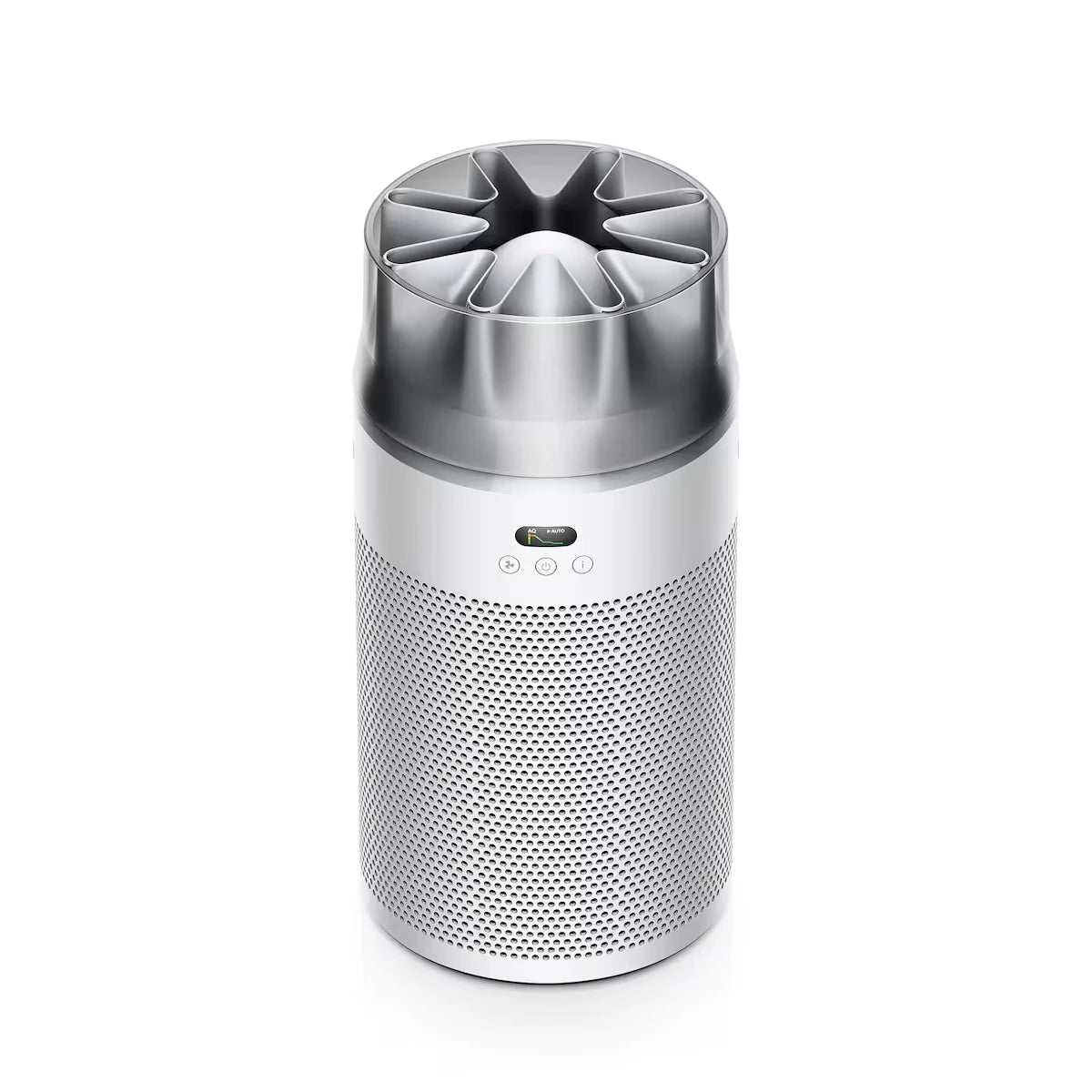 Purificateur compact HushjetMC (Blanc/Argenté)