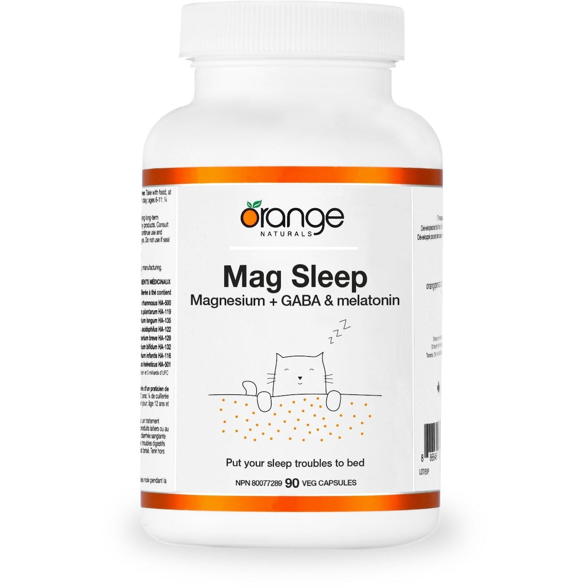 Sommeil Magnésium + GABA et Mélatonine