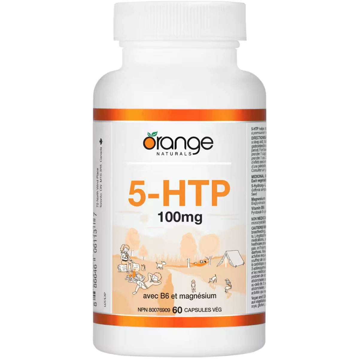 5-HTP 100mg avec B6 et magnésium