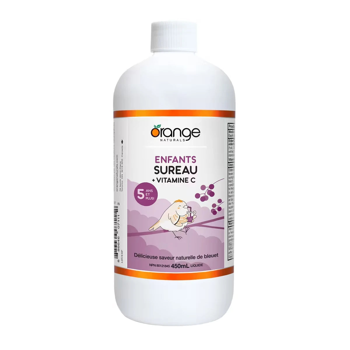 Enfants Sureau + vitamine C - liquide
