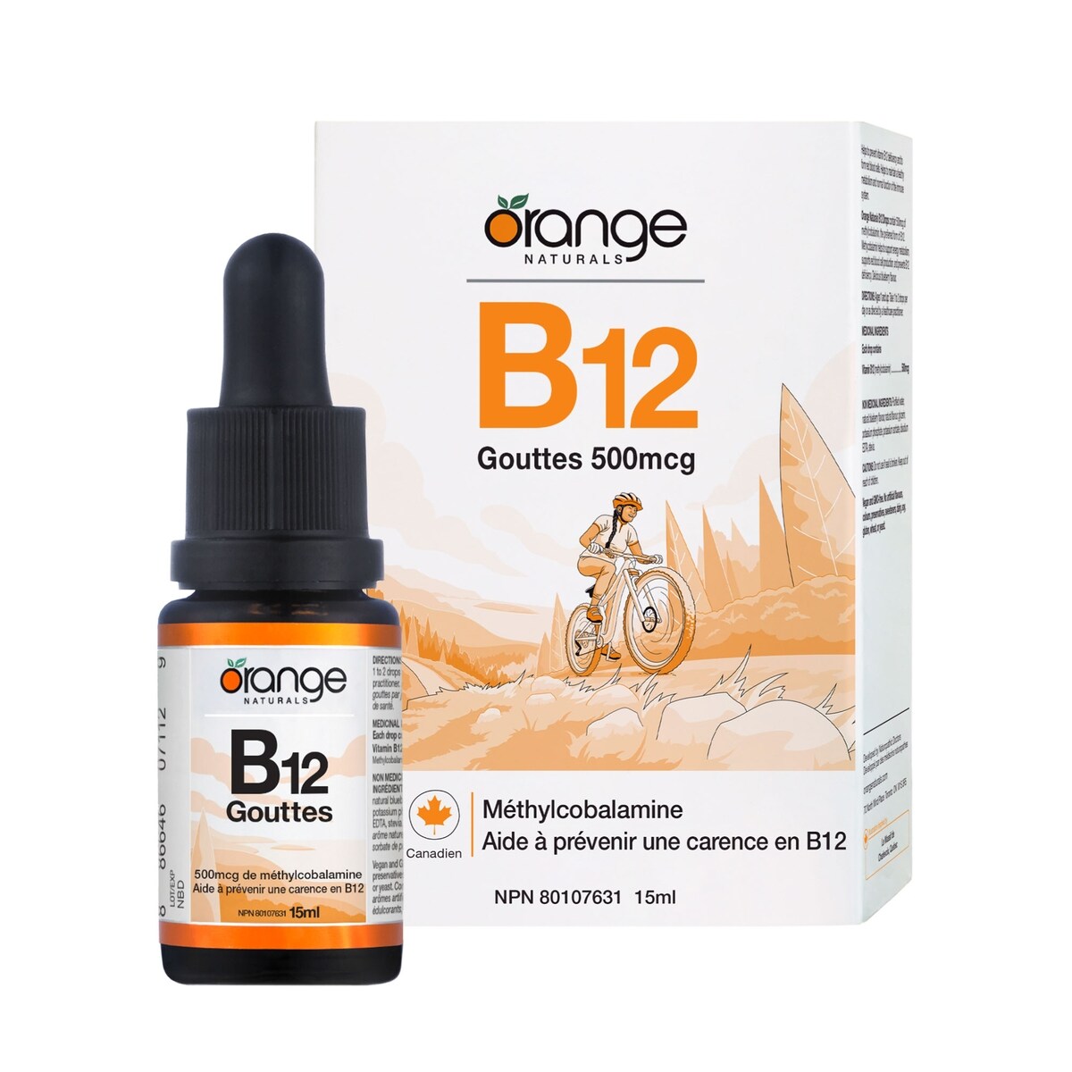 B12 Gouttes 500mcg