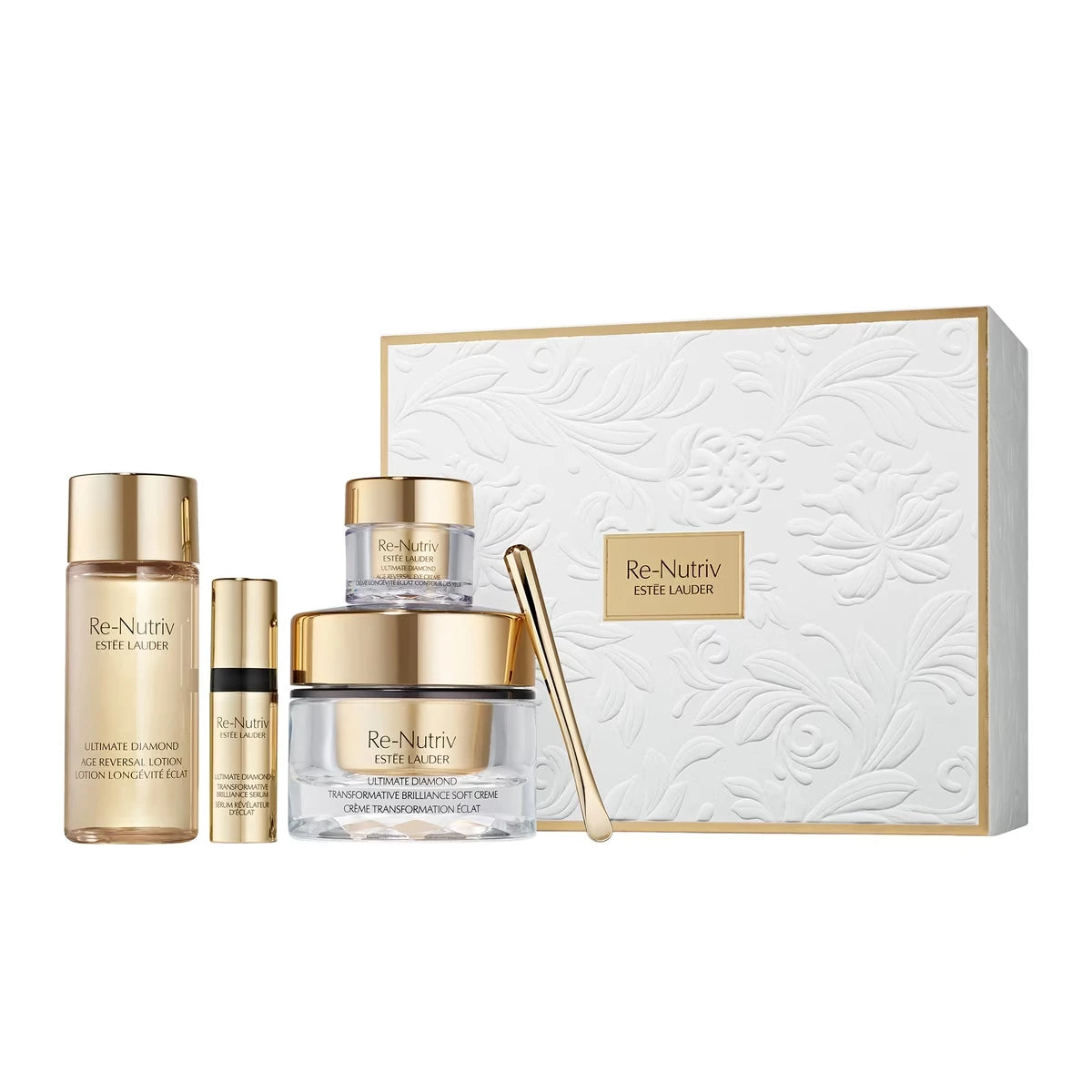 Rituel éclat Re-Nutriv Reawaken Skin pour raviver l'éclat juvénile de la peau
Ensemble cadeau de soins de la peau