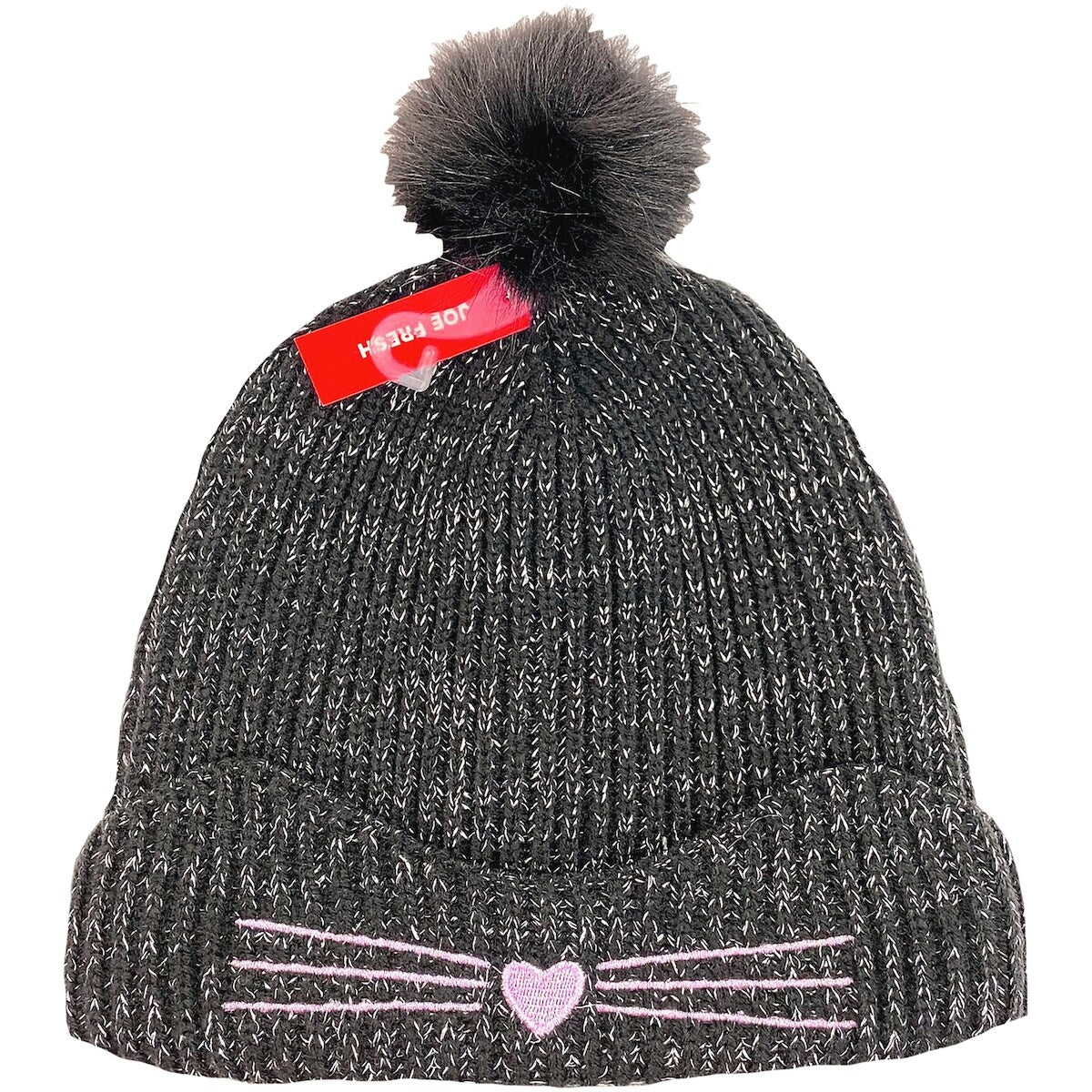 Bonnet Pom Fille Avec Oreilles de Chat