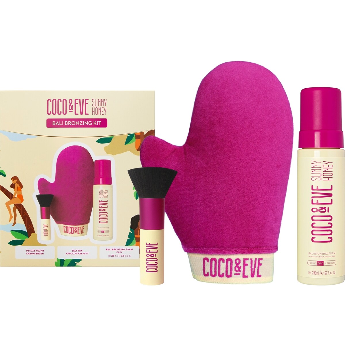 Kit autobronzant de Bali (Teinte Dark - Foncée)