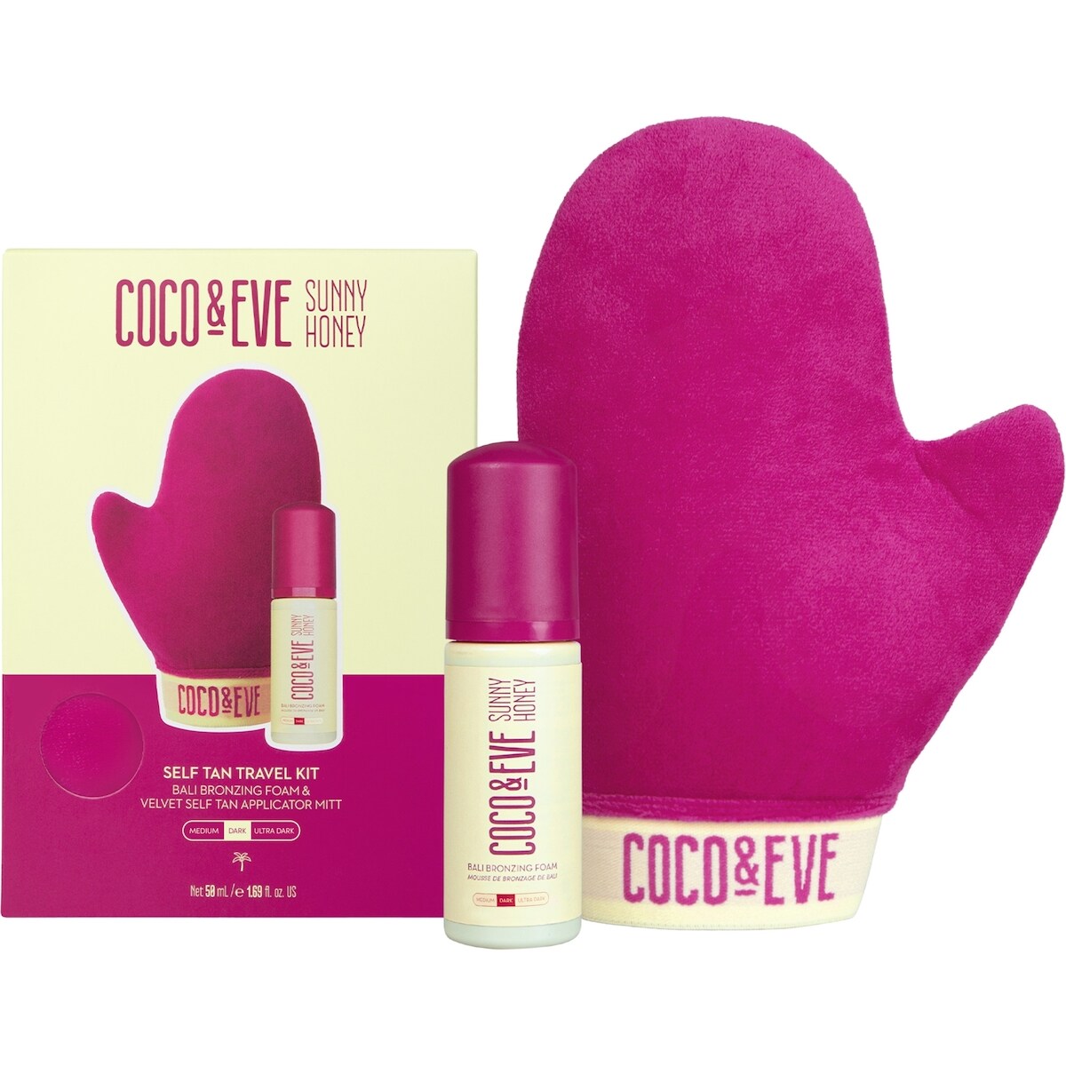 Kit autobronzant format voyage (Teinte Dark - Foncée)