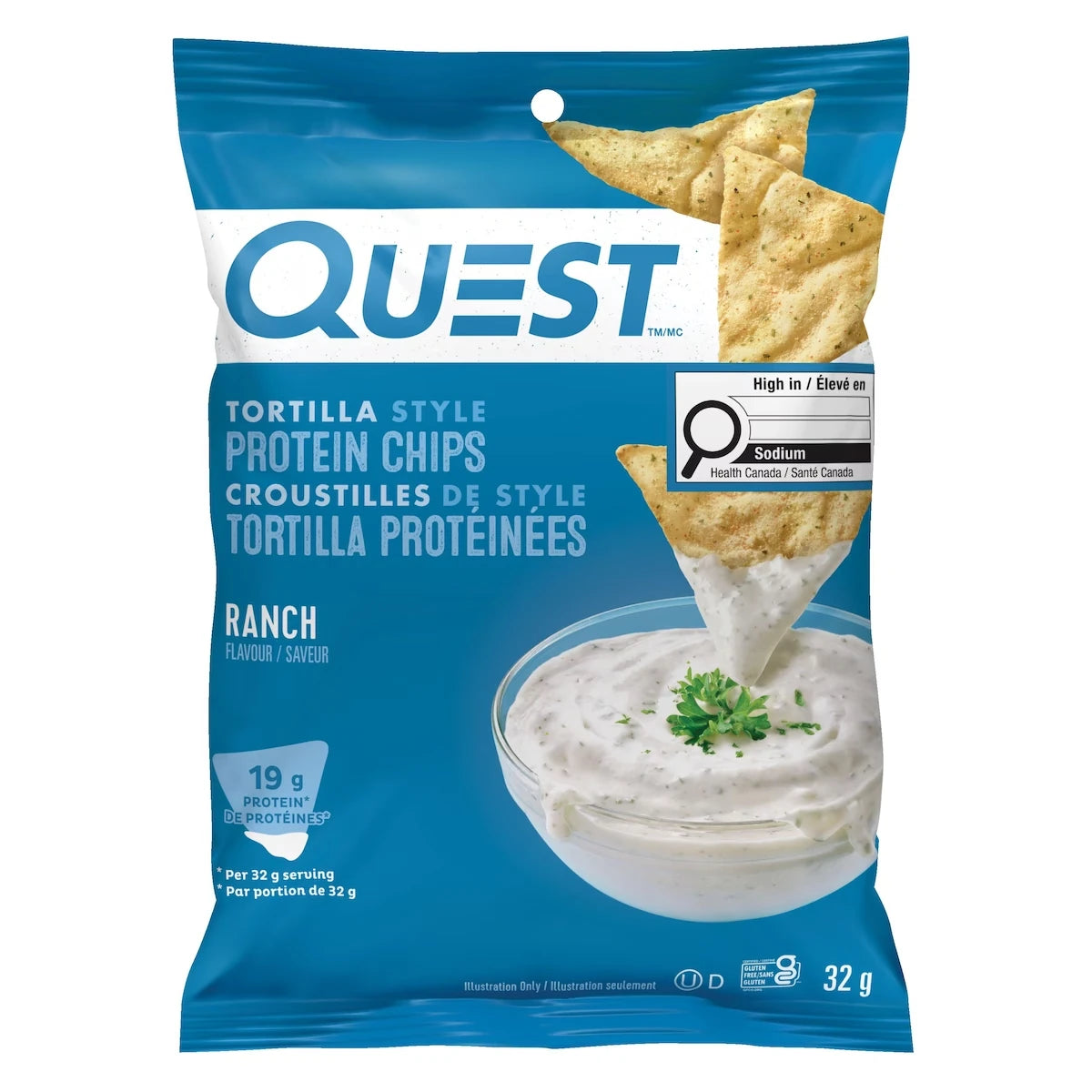 Ranch Croustillles De Style Tortilla Proteinees