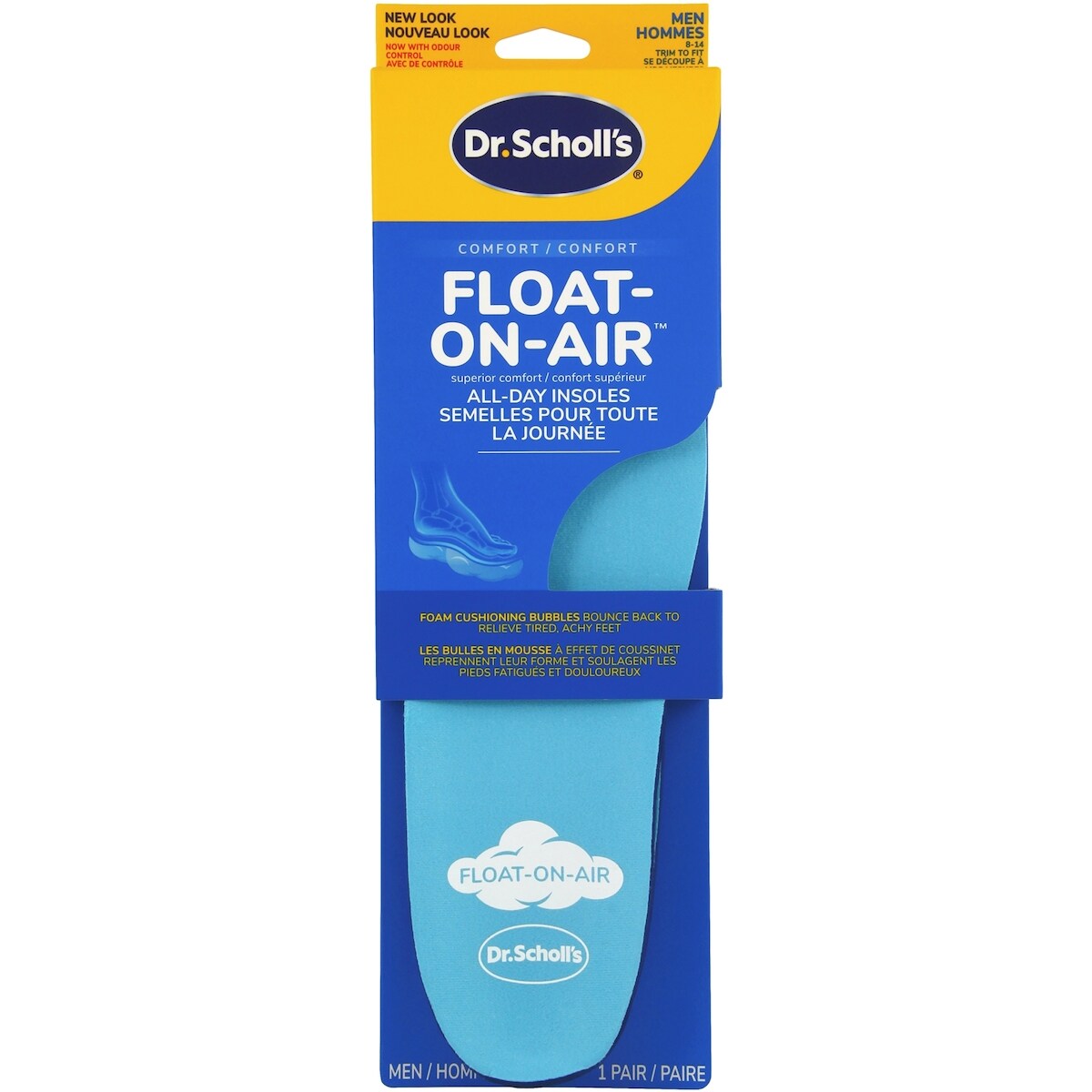 Semelles confort Float-On-Air® pour hommes