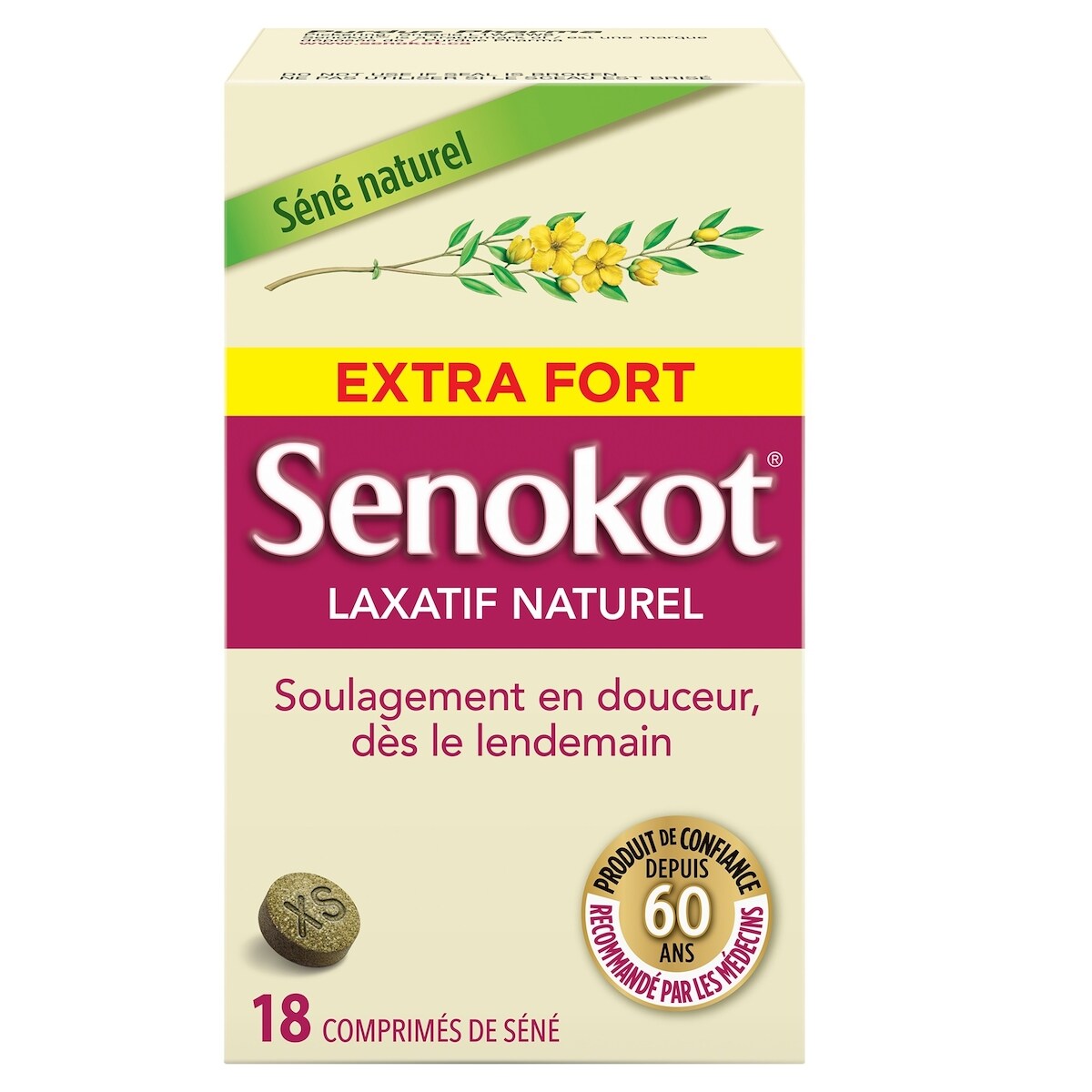 Extra Fort Laxatif Naturel 18ct