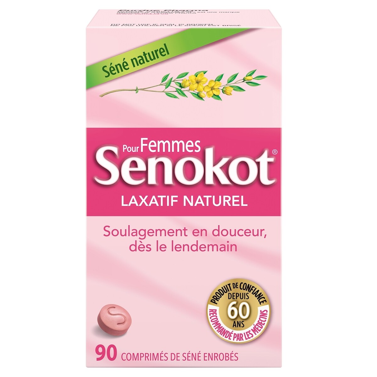 Pour Femmes Laxatif Naturel 90ct
