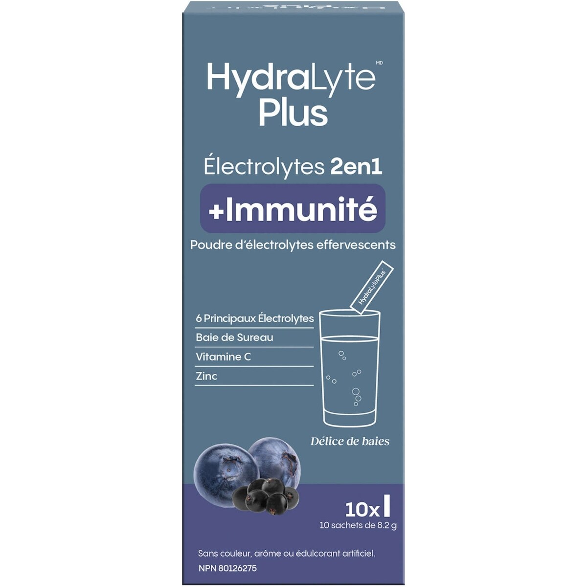 Électrolytes 2 en 1 +Immunité