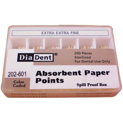 Absorbent Paper Points Slide Package 200/Box